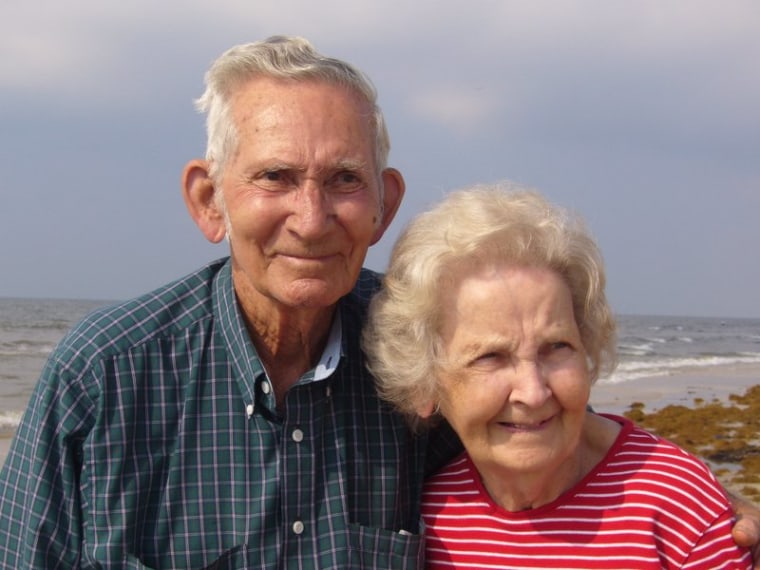 My Mom and Dad on their 63rd wedding anniversary.
